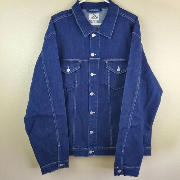 Jordache Womens Sz XXL Oversized Denim Jean Jacket‎ 80s 90s - Picture 1 of 9